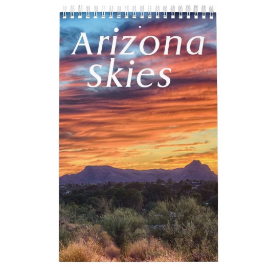 Arizona Skies kleine agenda met één pagina Kalender (Hoes)