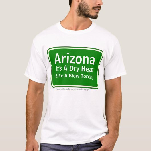 Arizona Slogan T-shirt (Voorkant)