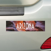 Arizona Slot Canyons Bumpersticker (Op auto)