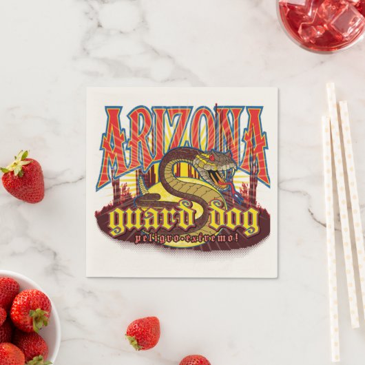 Arizona Snake Art Servetten (Insitu)