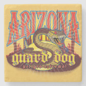 Arizona Snake Art Stenen Onderzetter (Voorkant)