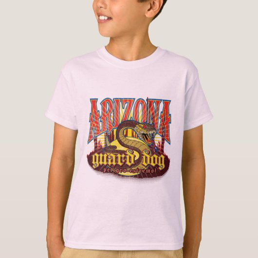Arizona Snake op Guard T-shirt (Voorkant)