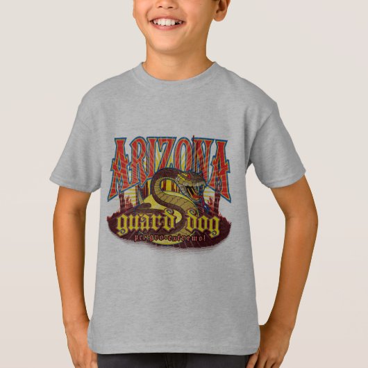 Arizona Snake op Guard T-shirt (Voorkant)