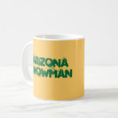 Arizona Snowman Koffiemok (Voorkant links)