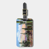 Arizona Sonoran Desert Scene Bagagelabel (Voorkant verticaal)