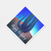 Arizona Southwest Happy Birthday Servet (Hoek)