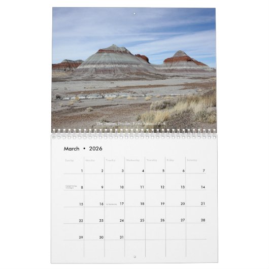 Arizona Southwest Woestijnkalender Kalender (Mar 2026)
