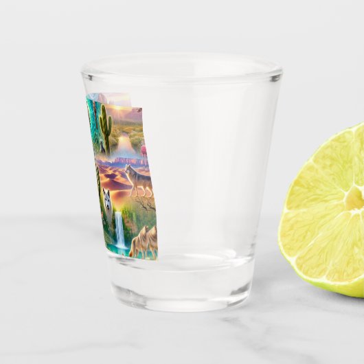 Arizona Spirituele reis Shot Glas (Rechts)