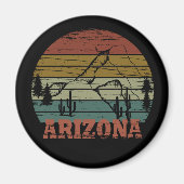 arizona staat  zonnelandschap az gooi pi magneet (Voorkant)