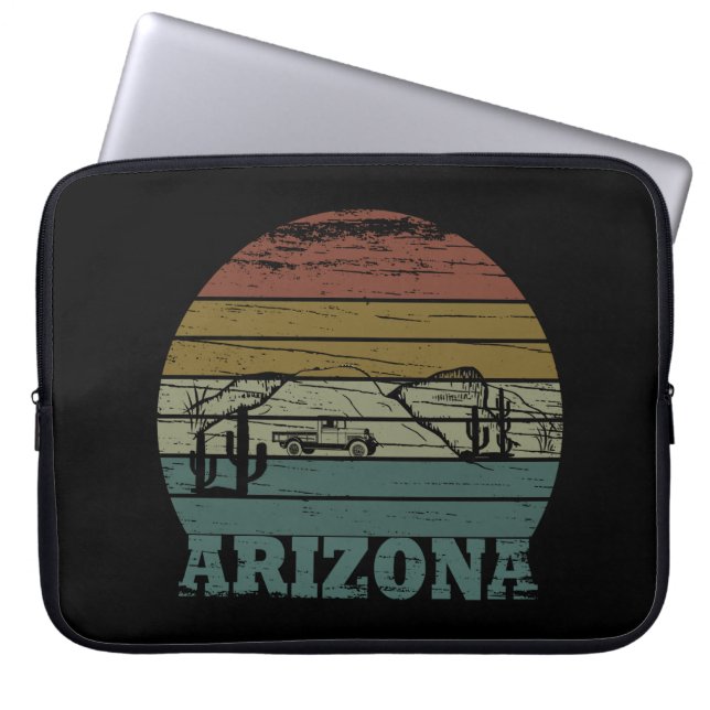 arizona staat  zonnelandschap az laptop sleeve (Voorkant)