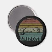 arizona staat zonnelandschap az magneet (Voorkant / Achterkant)