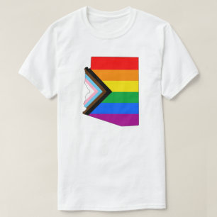 Arizona Staats trots LGBTQ Progress Pride T-shirt