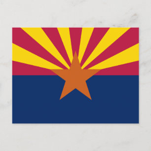 Arizona Staatsvlag Briefkaart