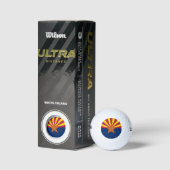 Arizona Staatsvlag Golfballen (Verpakking)