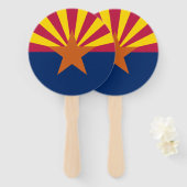Arizona Staatsvlag Handwaaier (Voorkant en achterkant)
