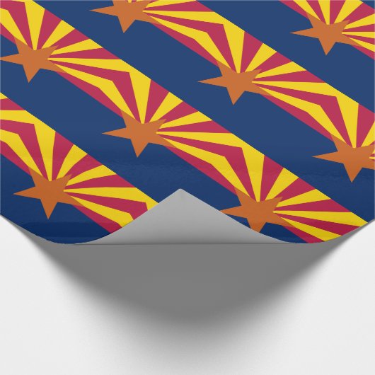 Arizona Staatsvlag Inpakpapier (Hoek)