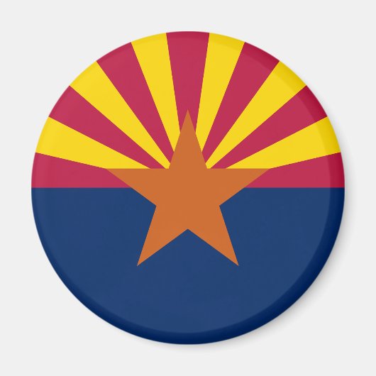 Arizona Staatsvlag Magneet (Voorkant)