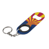 Arizona Staatsvlag Mini Flessenopener (Voorkant Gekanteld)