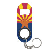 Arizona Staatsvlag Mini Flessenopener (Achterkant)