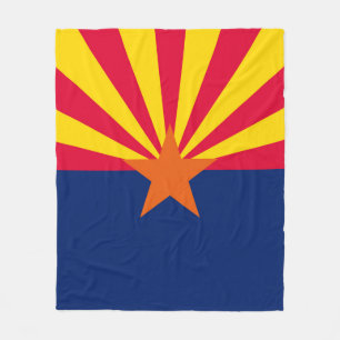 Arizona Staatsvlag Ontwerp Decoratie Fleece Deken