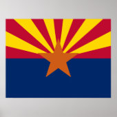 Arizona Staatsvlag Poster (Voorkant)