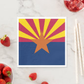 Arizona Staatsvlag Servet (Insitu)