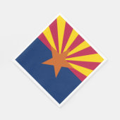 Arizona Staatsvlag Servet (Hoek)