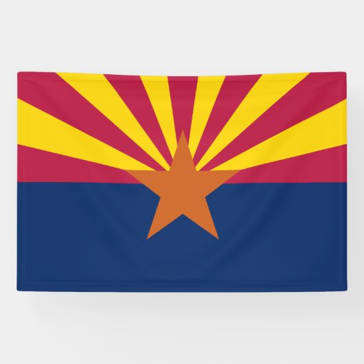 Arizona Staatsvlag Spandoek (Horizontaal)
