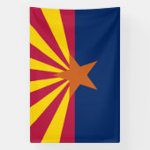 Arizona Staatsvlag Spandoek (Verticaal)