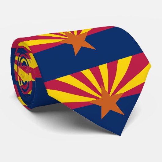 Arizona Staatsvlag Stropdas (Opgerold)