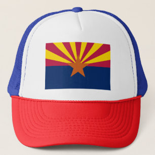 Arizona Staatsvlag Trucker Pet