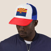 Arizona Staatsvlag Trucker Pet (In situ)