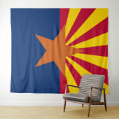 Arizona Staatsvlag Wandkleed (In Situ (horizontaal))