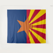Arizona Staatsvlag Wandkleed (Voorkant (horizontaal))