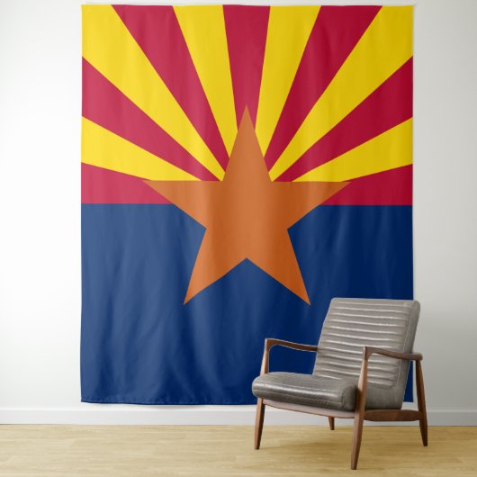 Arizona Staatsvlag Wandkleed (In situ)