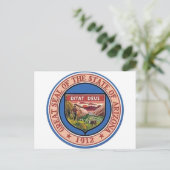 Arizona Staatszegel Briefkaart (Staand voorkant)