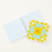 Arizona Star Quilt Block Quilters Notitieboek (Binnen)