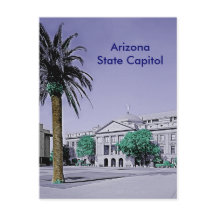 Arizona State Capitol Retro met Touch of Color