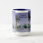 Arizona State Capitol Retro met Touch of Color Mok (Midden)