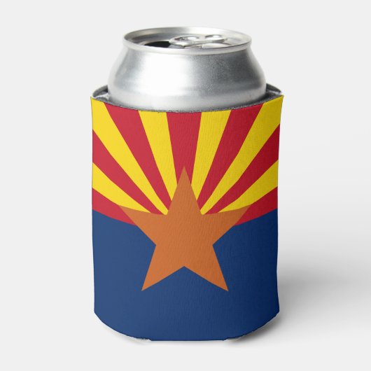 Arizona State Flag Afbeelding Blikjeskoeler (Blikje Voorkant)