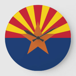 Arizona State Flag Afbeelding Grote Klok