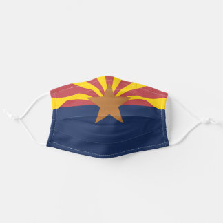 Arizona State Flag AZ, Verenigde Staten van Amerik Stoffen Mondkapje