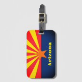Arizona State Flag Bagagelabel (Voorkant (verticaal))