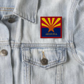 Arizona State Flag Design Button (In situ)