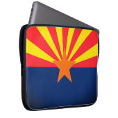 Arizona State Flag Electronics Bag Laptop Sleeve (Voorkant Rechts)
