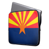 Arizona State Flag Electronics Bag Laptop Sleeve (Voorkant Links)