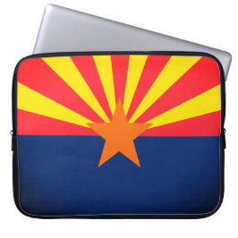 Arizona State Flag Electronics Bag Laptop Sleeve