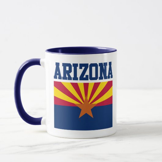 Arizona State Flag Mok (Links)