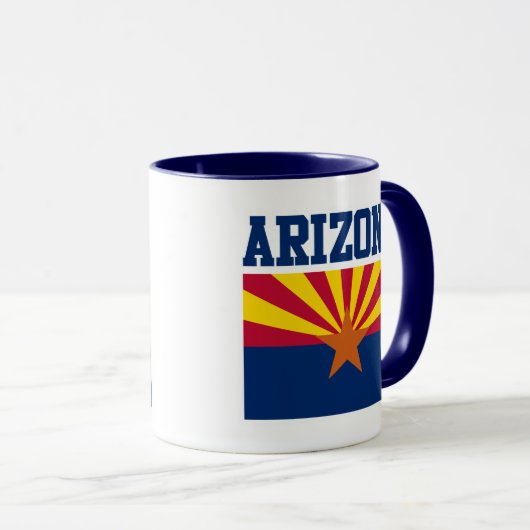 Arizona State Flag Mok (Voorkant rechts)