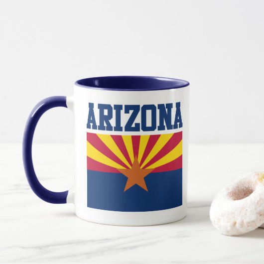 Arizona State Flag Mok (Met donut)